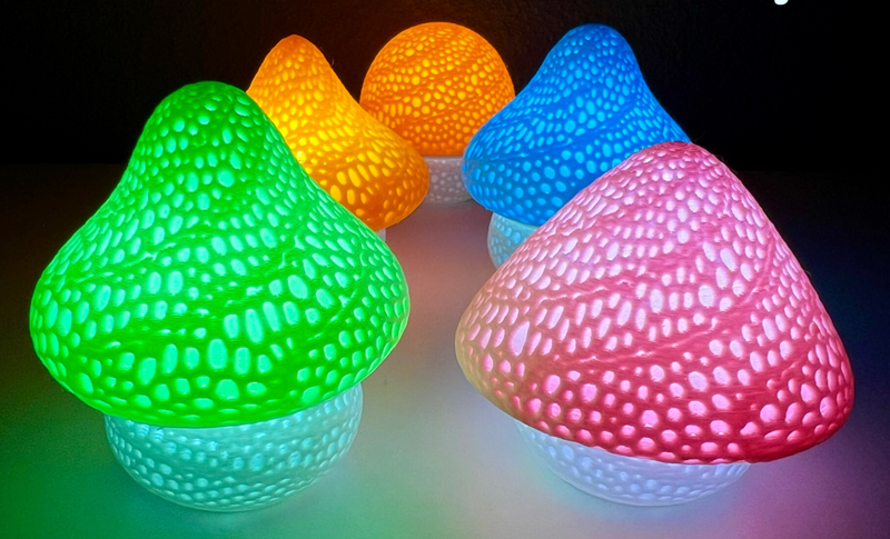 Mushroom Lamps