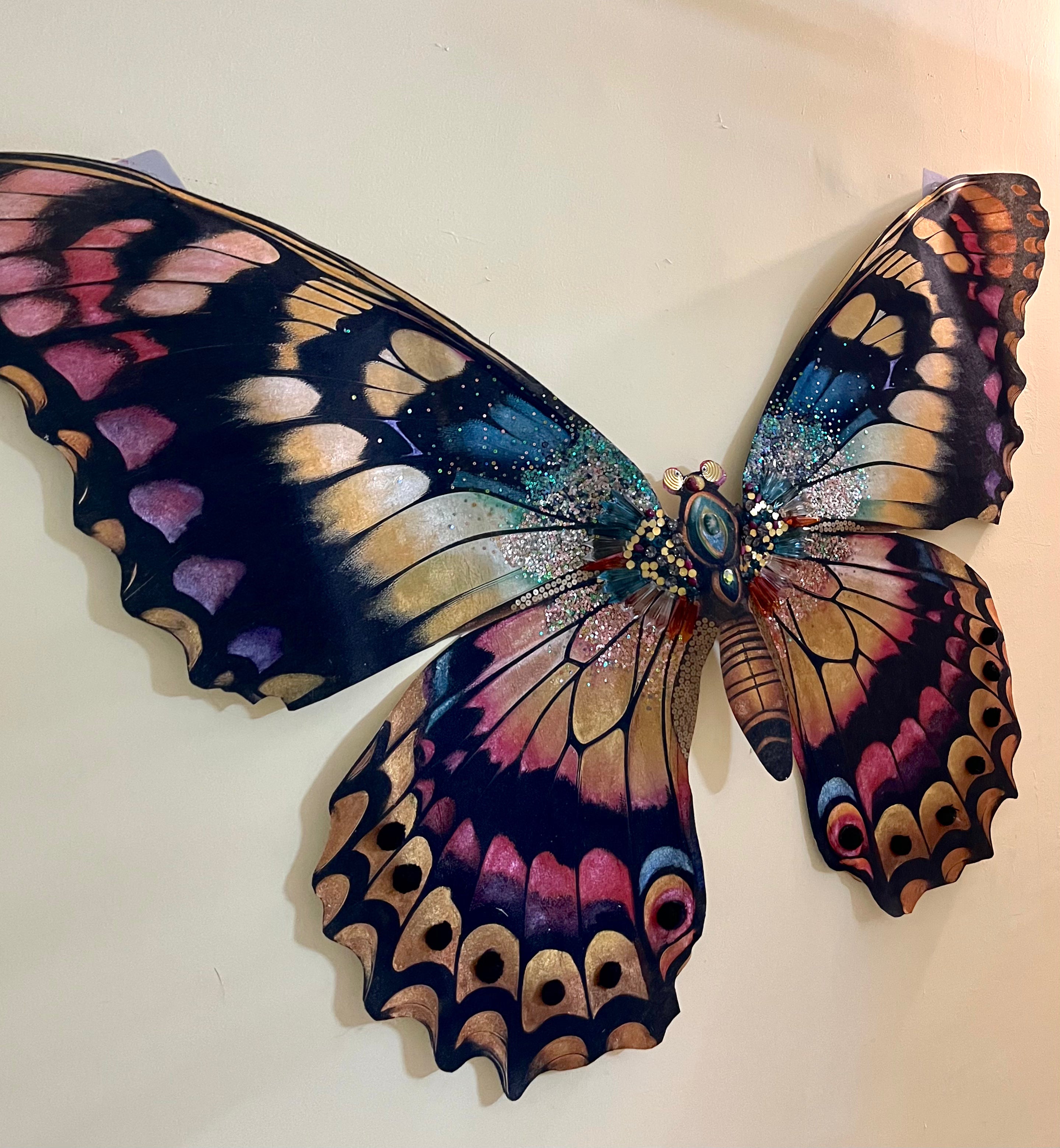 Multicolor Wall Butterfly