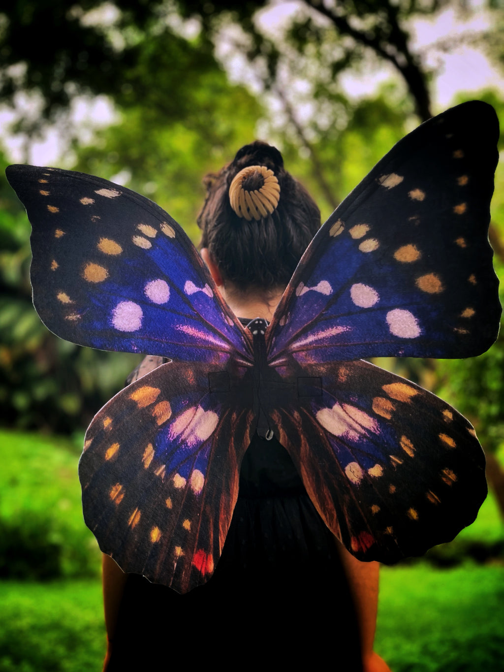 Purple Emperor Butterfly Wings