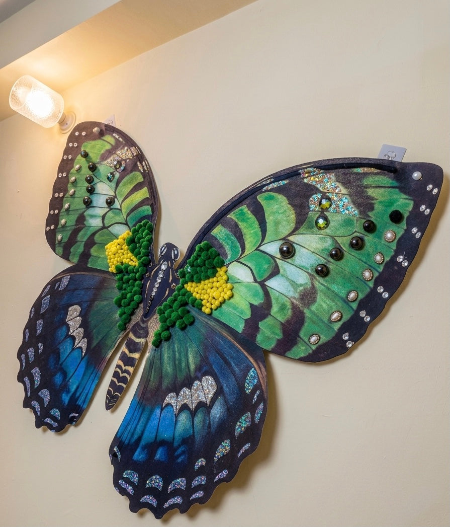 Green Wall Butterfly
