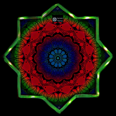 RainBow Green GlowStar