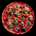 Vegetarian Pizza Dapo
