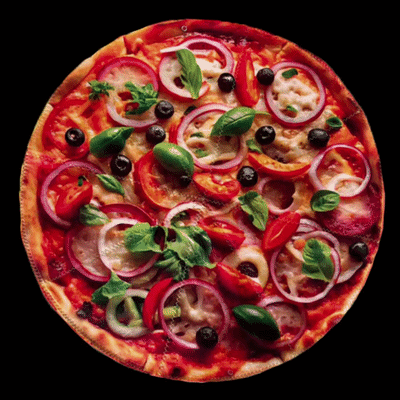 Vegetarian Pizza Dapo