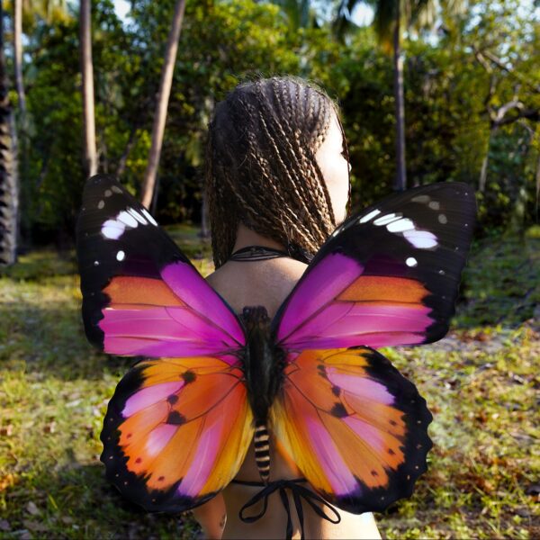 Scarlet Butterfly Wings